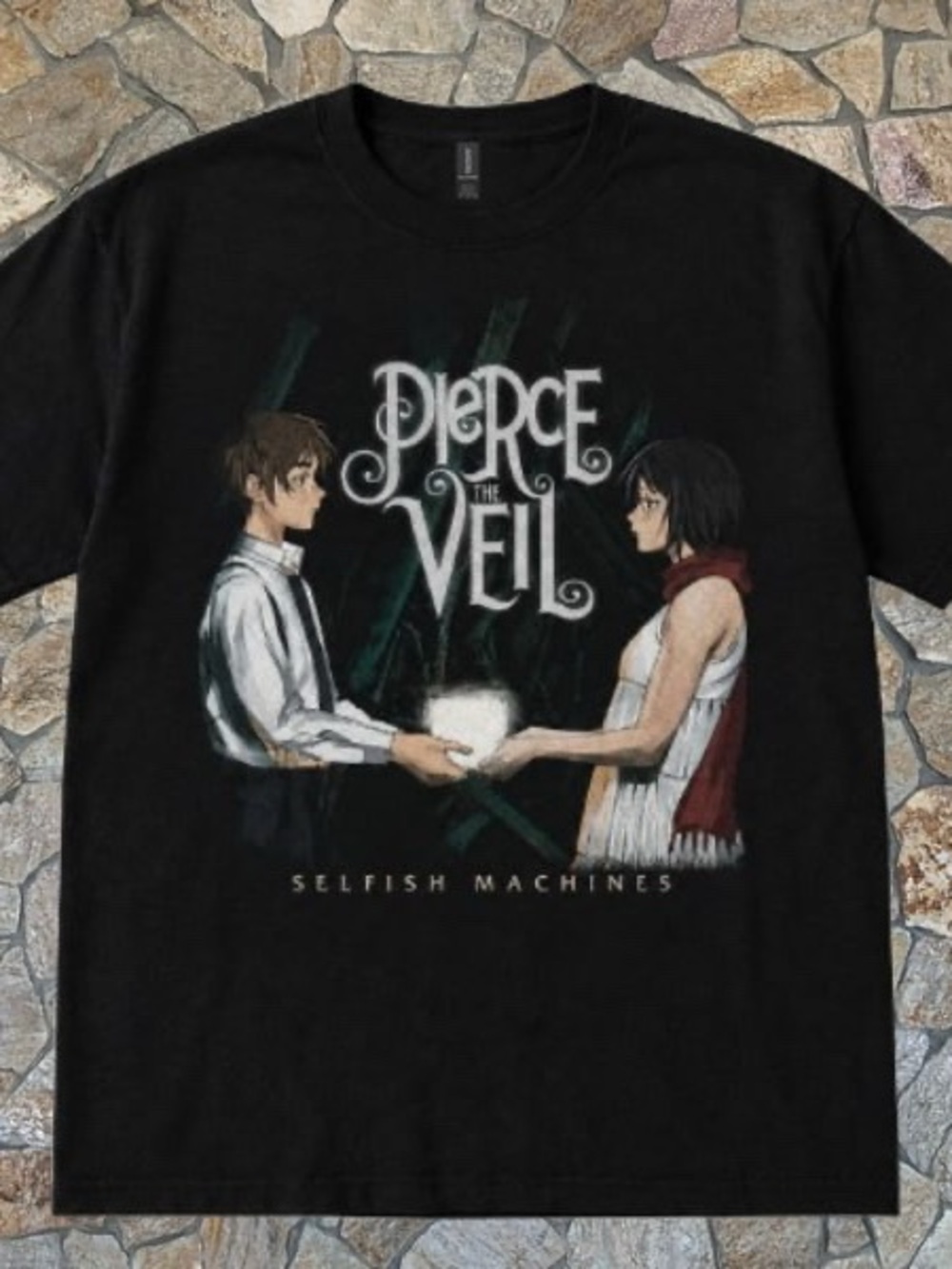Black Pierce The Veil T shirt